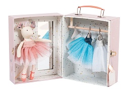 Чемоданчик Балерина с нарядами и шкафчиком (Moulin Roty, 711331) - миниатюра
